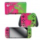 ADESIVO PARA NINTENDO SWITCH SPLATOON 2 PINK VS GREEN 022668 CON 2 ADESIVOS