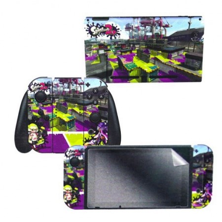 ADESIVO PARA NINTENDO SWITCH SPLATOON 2 VANDALS VS ARTIST 023290 COM 2 ADESIVOS