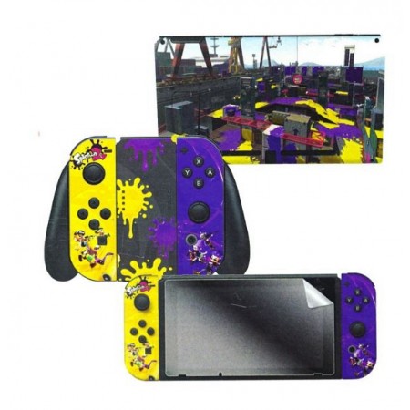 ADESIVO PARA NINTENDO SWITCH SPLATOON STAND OFF 022415 COM 2 ADESIVOS