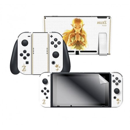 ADESIVO PARA NINTENDO SWITCH ZELDA PRINCESS OF LIGHT 022620 COM 2 ADESIVOS