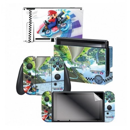 ADESIVO PARA NINTENDO SWITCH MARIO KART 8 ANTI GRAVITY 023375 CON 3 ADESIVOS