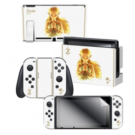 ADESIVO PARA NINTENDO SWITCH ZELDA PRINCESS OF LIGHT 022613 CON 3 ADESIVOS