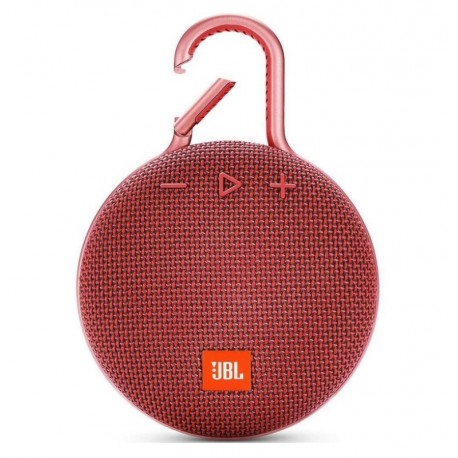 CAIXA DE SOM JBL CLIP 3 VERMELHO CAIXA DE SOM JBL CLIP 3 VERMELHO