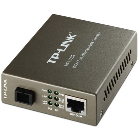 Conversor De Fibra Tp-Link Mc112cs