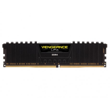 Memória RAM Corsair Vengeance LPX 8GB / DDR4 / 2400MHZ - Preto (CMK8GX4M1A2400C16)