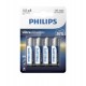 PILHA PHILIPS ULTRA ALKALINA LR6-E4B/97 AA COM 4 UNIDADES