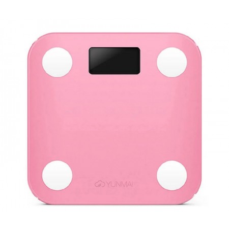 BALANÇA YUNMAI MINI BIOIMPEDÂNCIA COM APLICATIVO - ROSA (1501)