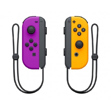 CONTROLES JOY-CON L E R PARA NINTENDO SWITCH - LARANJA E ROXO