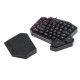 Teclado Mecânico Redragon K585RGB Diti One - Handed RGB - Negro