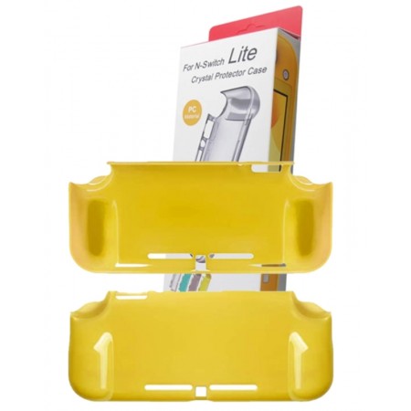 ESTUCHE PROTECTOR PARA NINTENDO SWITCH LITE - CRYSTAL AMARILLO (SND-433)